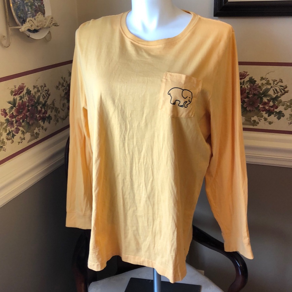 Ivory Ella golden yellow cotton, worn once